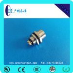 M12法蘭座 母 板后安裝M12*1
