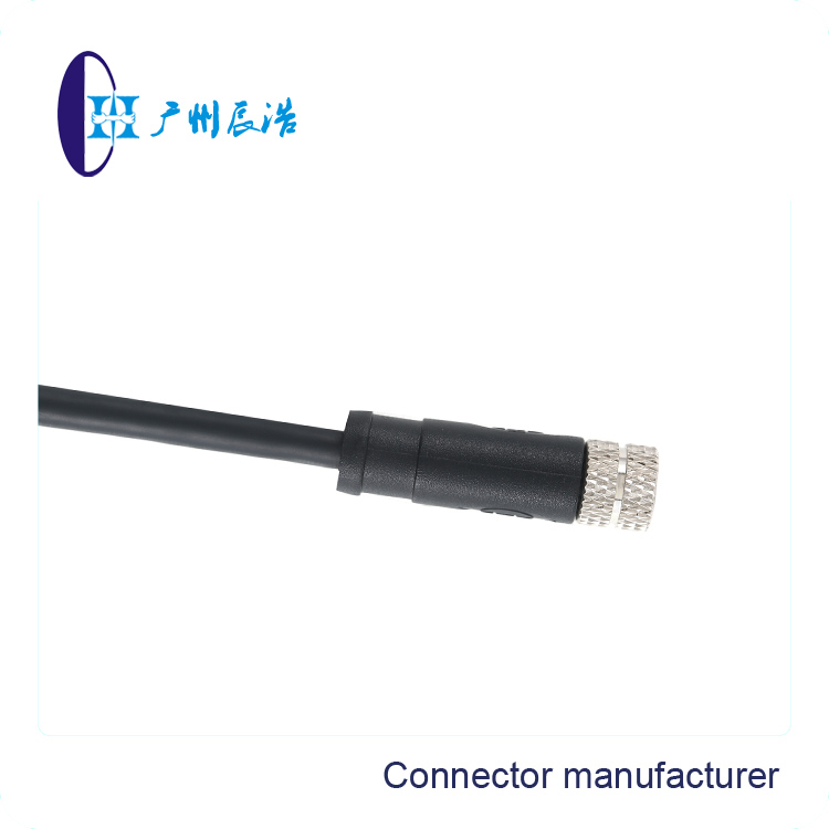 M8連接器 3P 4P 5P 6P 8P  屏蔽線