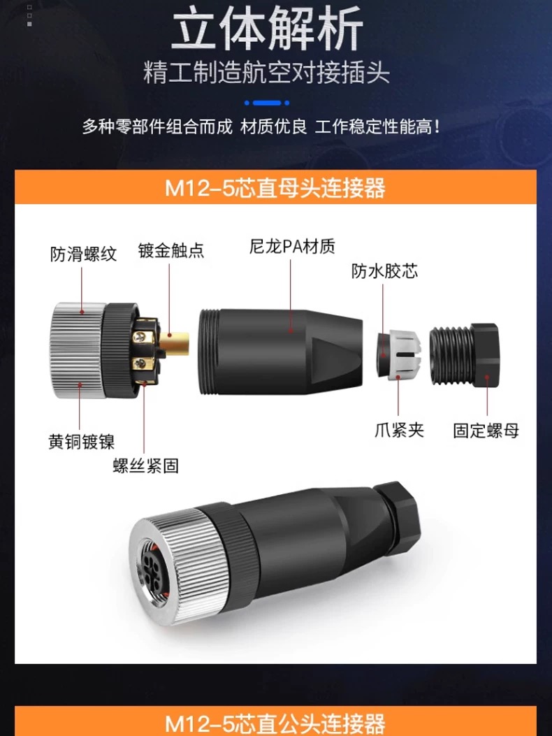 M12連接器